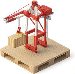 크레인과 컨테이너